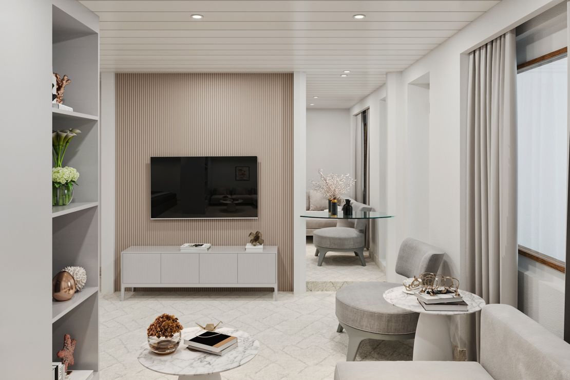 Passengers will spend three years on the ship.