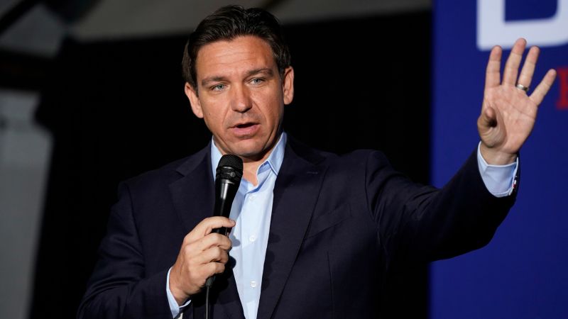 NextImg:DeSantis defends record fighting antisemitism after Jewish GOP state lawmaker flips endorsement to Trump | CNN Politics