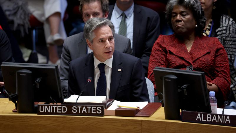 NextImg:Blinken warns US will defend itself 'swiftly and decisively' against attacks by Iran or proxies | CNN Politics