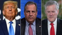 trump meadows christie split