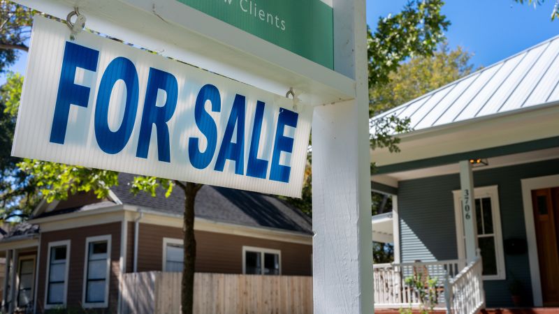 NextImg:US new home sales surged in September | CNN Business