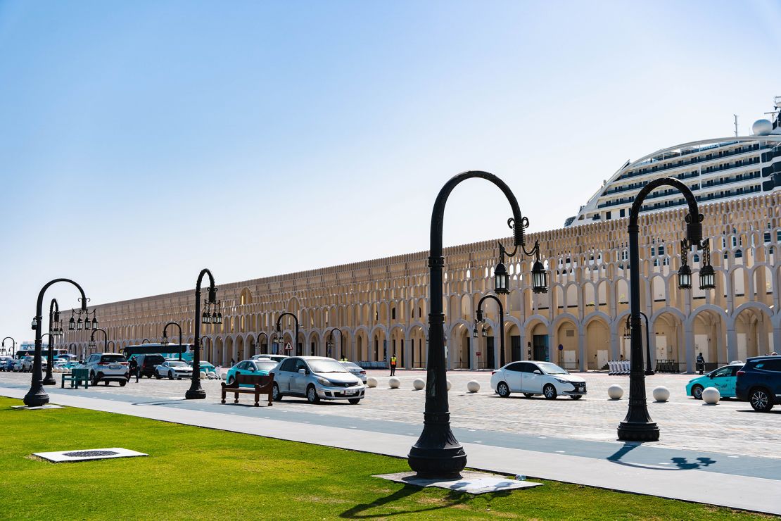 The terminal can accommodate two cruise ships each with a capacity of 6,000 passengers.