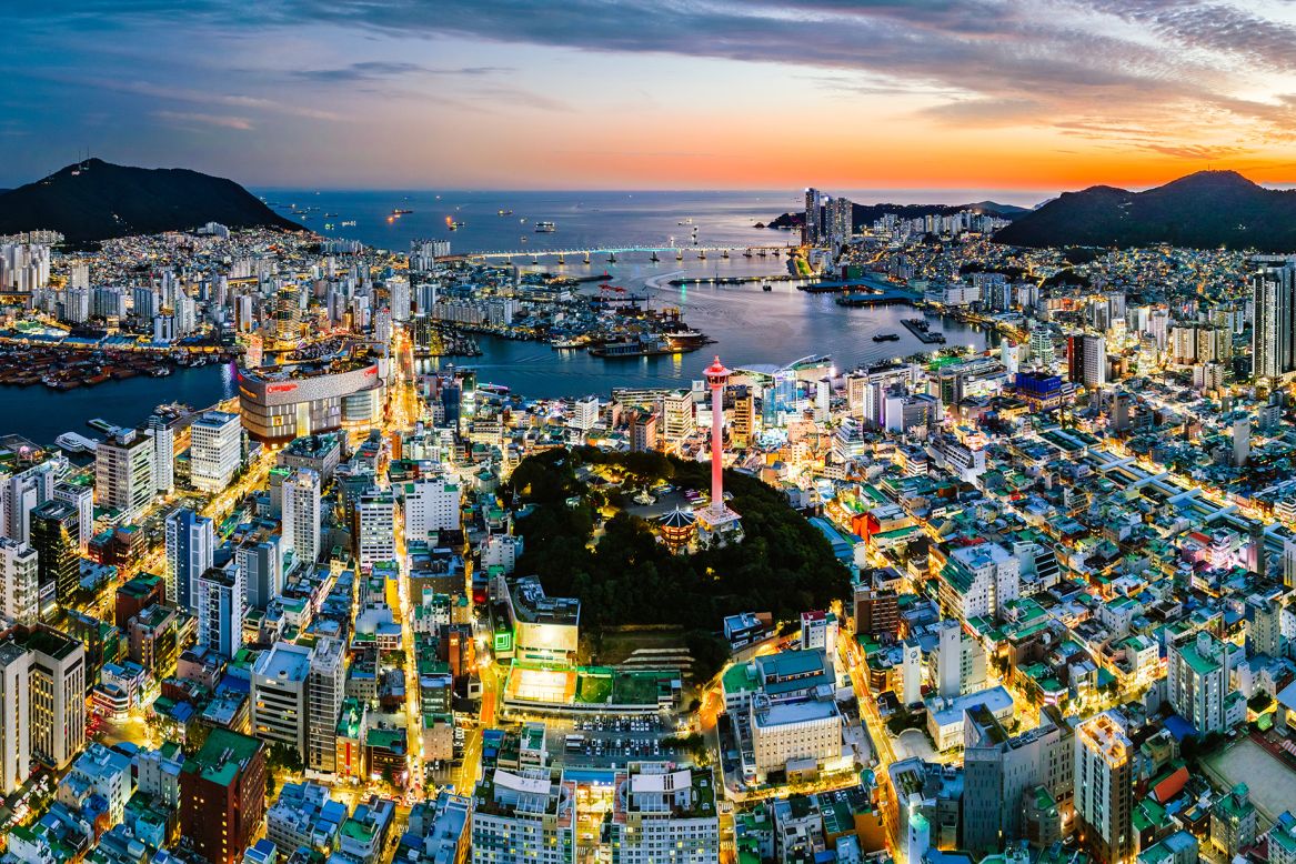 <strong>Busan, South Korea: </strong>South Korea's second largest city, seaside Busan has emerged from the capital's shadow to become a worthy destination of its own. 