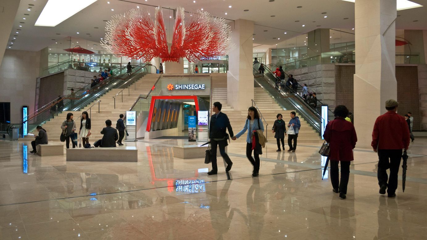 <strong>Centum City: </strong>The gleaming cluster of high rises known as Centum City.is home to Shinsegae Department Store -- the largest in the world according to the Guinness Book of World Records.