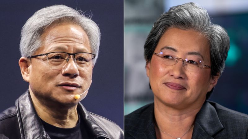 Nvidia and AMD CEOs: The Taiwanese American cousins going head-to-head in the global AI race