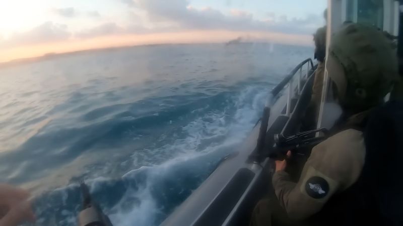 New IDF Video Appears To Show Hamas Attempting To Enter Israel By Sea | CNN