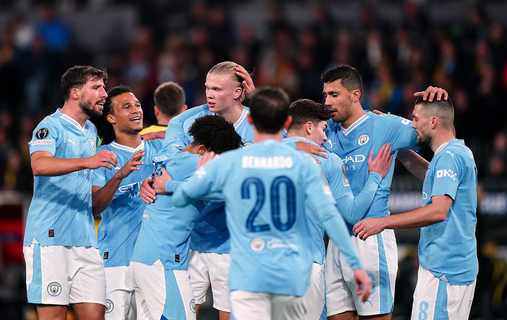 Young Boys 1-3 Manchester City: Erling Haaland double helps keep Citizens  perfect in UEFA Champions League - Eurosport