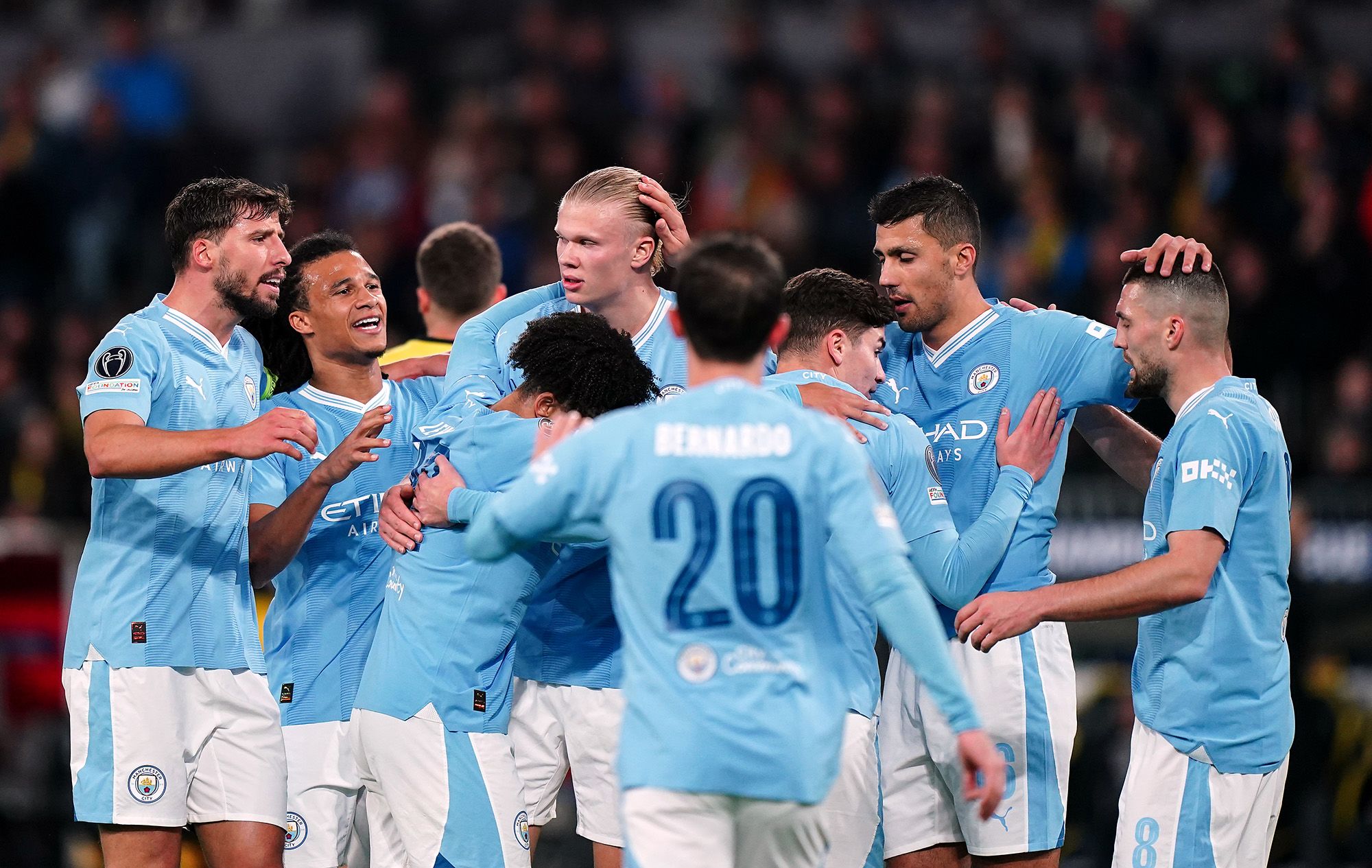 Haaland ends barren streak in Champions League with 2 goals in Man City's  3-1 win over Young Boys