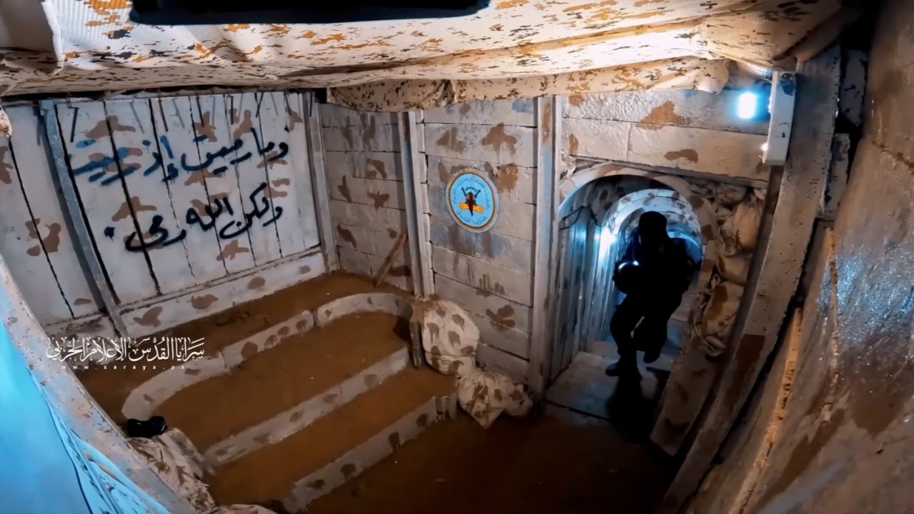 screengrab hamas tunnel