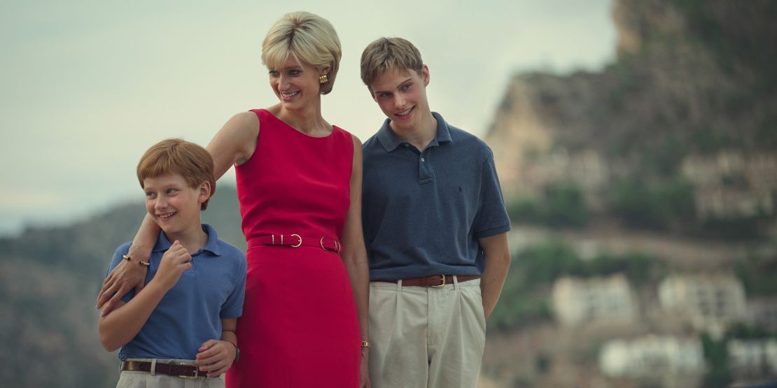 Elizabeth Debicki as Princess Diana in "The Crown" season 6