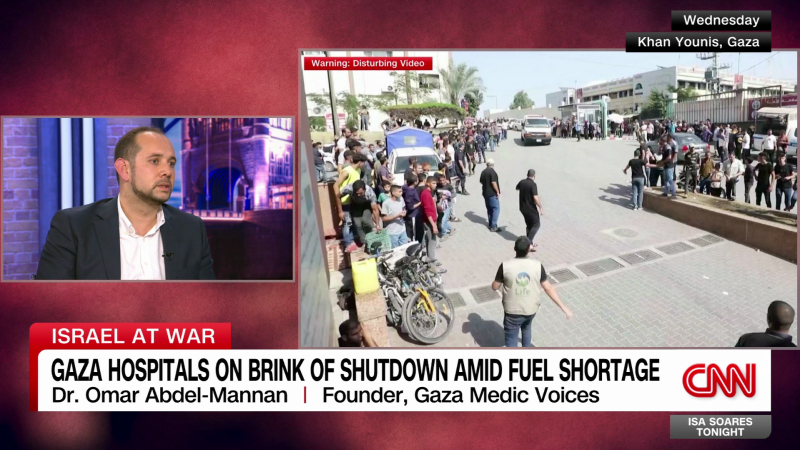 Gaza hospitals face fuel shortage | CNN