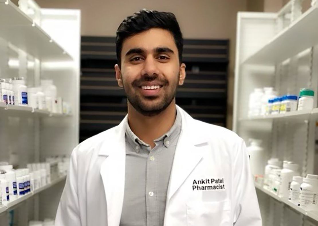Pharmacist Ankit Patel.