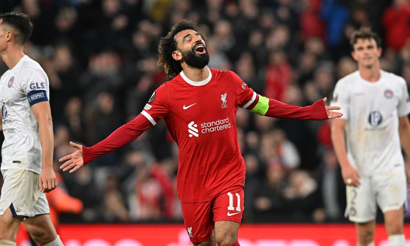 Mohamed Salah breaks 17-year record as Liverpool thrashes Toulouse