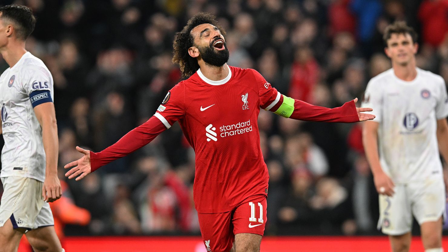 Mohamed Salah breaks 17-year record as Liverpool thrashes Toulouse in  Europa League | CNN