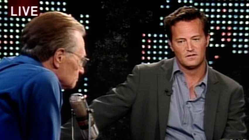 Matthew Perry Larry King