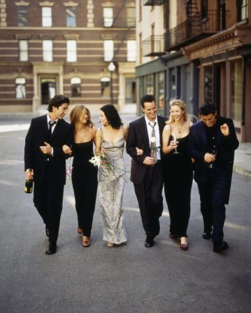 The sixth season of "Friends" aired in 1999.