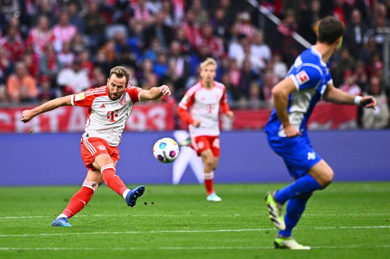 Harry Kane Scores Goal From Inside Own Half For Bayern Munich, Echoing ...