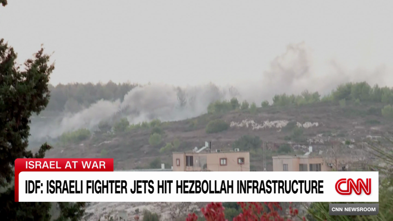 IDF: Israeli Fighter Jets Hit Hezbollah Infrastructure In Southern ...