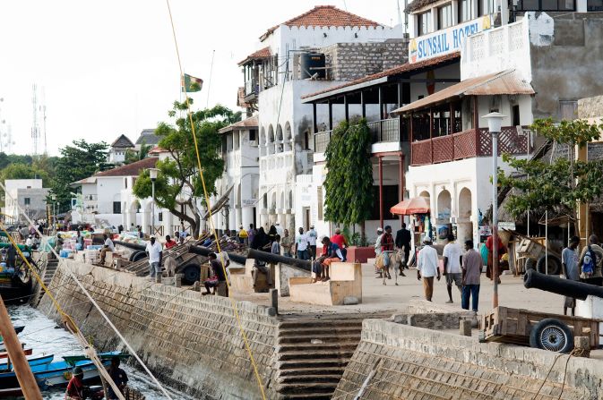 <strong>Lamu Old Town, Kenya --</strong> Lamu Old Town is <a href="index.php?page=&url=https%3A%2F%2Fwhc.unesco.org%2Fen%2Flist%2F1055" target="_blank" target="_blank">the oldest Swahili settlement in East Africa</a>. A popular tourist spot in Kenya, Lamu showcases a combination of cultures with Swahili, Arabic, Persian and European influences. The seafront is particularly striking with wide arcades and open verandas. 