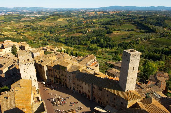 <strong>Tuscany, Italy: </strong>San Gimignano is a walled medieval city in Tuscany, one of 10 regional picks on Lonely Planet's list. 