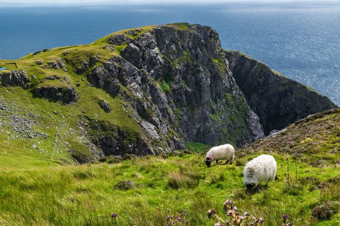 <strong>Donegal, Ireland:</strong> Slieve League is an oceanfront mountain in Ireland's most northwestern county. 