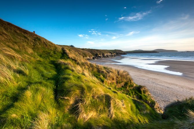 <strong>Wales' trails: </strong>The Pembrokeshire coastal path is pictured. Wales' trails are one of Lonely Planet's top sustainability picks. <br />