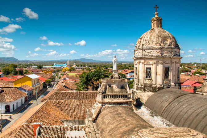 <strong>Nicaragua: </strong>Granada, on the shores of Lake Nicaragua, is filled with Spanish colonial architecture. <br />