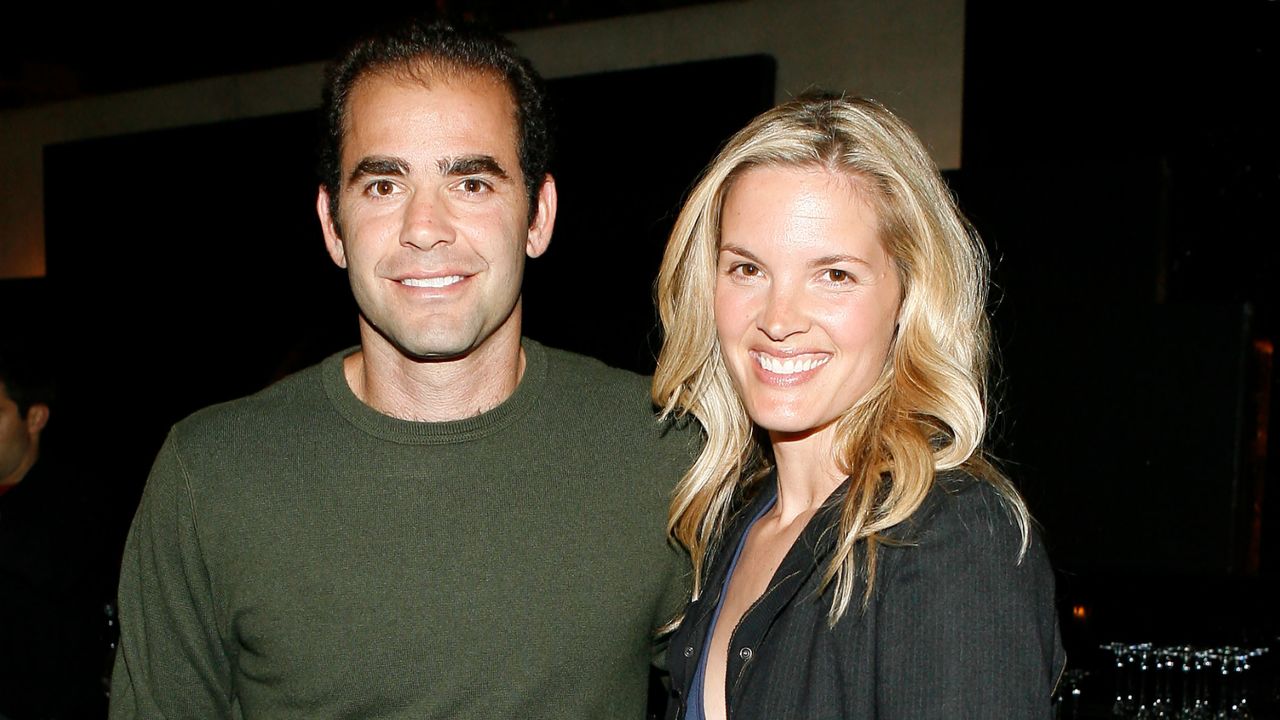 LOS ANGELES - MAY 10:  Tennis star Pete Sampras and wife, actress Bridgette Wilson attend the after party for the premiere of the ThinkFilm movie "The Wendell Baker Story" on May 10, 2007 at The Stone Rose lounge in Los Angeles, California. (Photo by Vince Bucci/Getty Images)