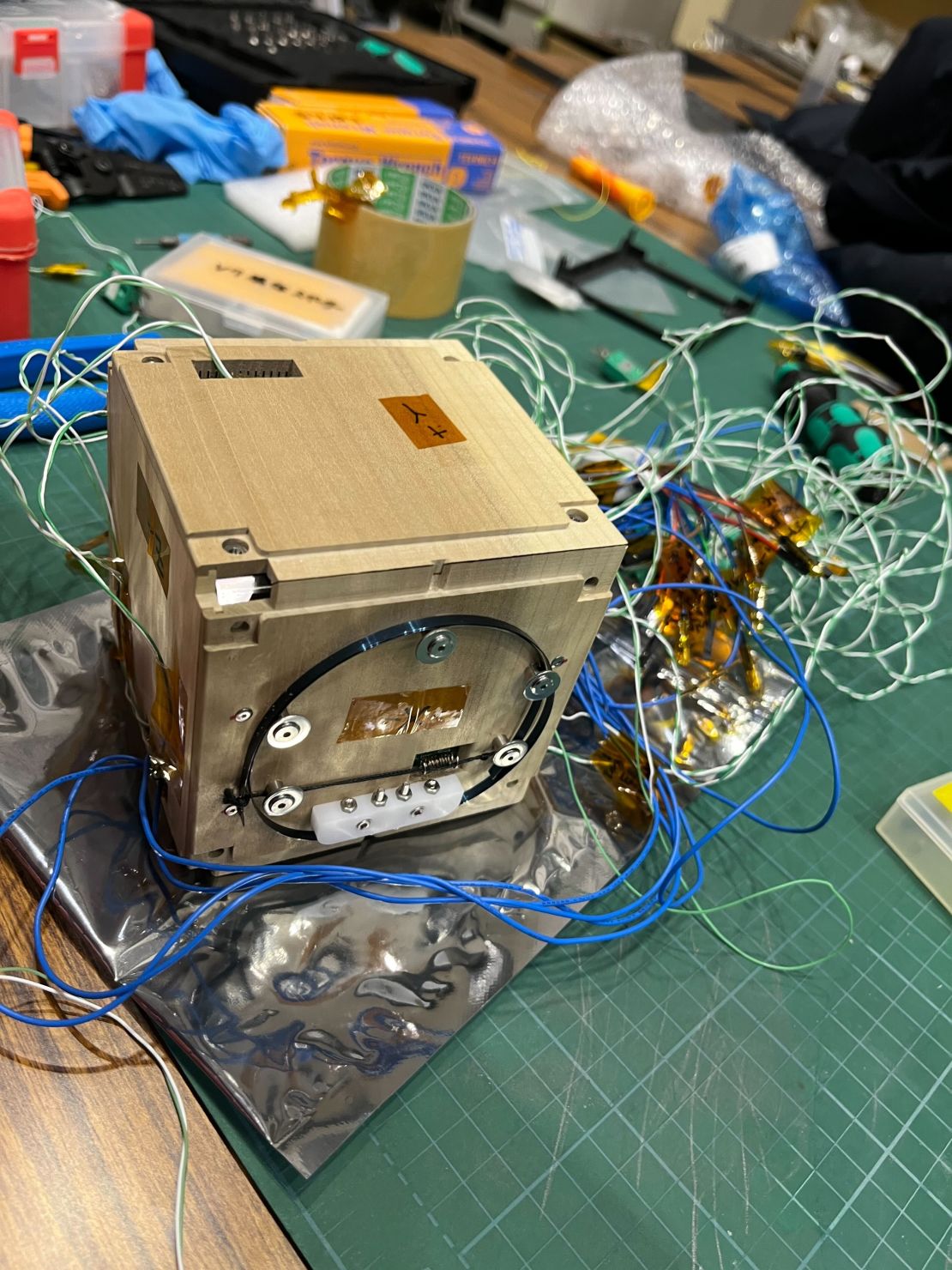Engineers at Kyoto University are building a wooden satellite that will be launched into space in a joint mission with JAXA and NASA. Sourced for Tech for Good 2023.