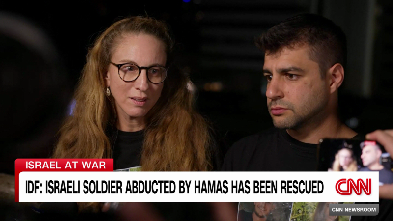IDF: Israeli solider abducted by Hamas rescued – CNN