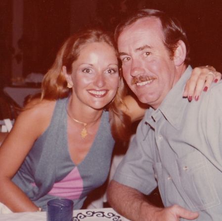 <strong>Dating across the world:</strong> For the next couple of years, Ian and Ilona enjoyed what Ilona calls "a wonderful love affair." Their jobs allowed them to date across the world -- from strolling along the Seine in Paris to going on a safari in Kenya. Here they are photographed in 1974.