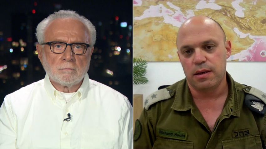 wolf blitzer idf spokesperson