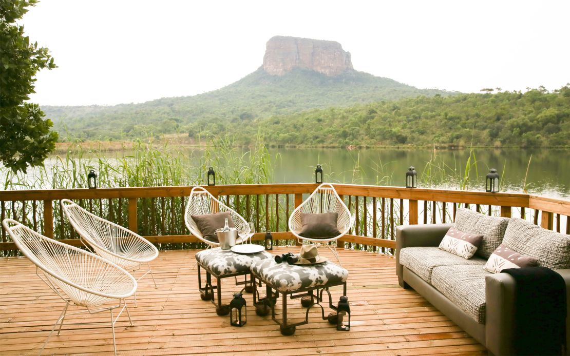 The Extreme 19th", the world's longest par-three golf hole -- with a tee on the edge of a mountain -- at the Legend Golf and Safari Resort in the Limpopo province of South Africa