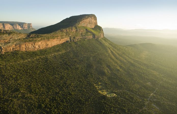 Leave your fear of heights -- and wild animals -- at the door when you step up to the tee at Legend Golf Safari Resort in South Africa, home of the world's longest par-three hole. <strong>Scroll through the gallery to see more. </strong>