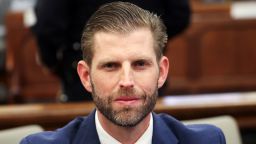 Former U.S. President Donald Trump's son and co-defendant, Eric Trump attends the Trump Organization civil fraud trial, in New York State Supreme Court in the Manhattan borough of New York City, on November 2.