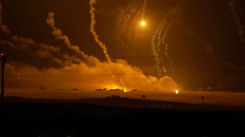 Dramatic video shows rockets fired into Gaza | CNN