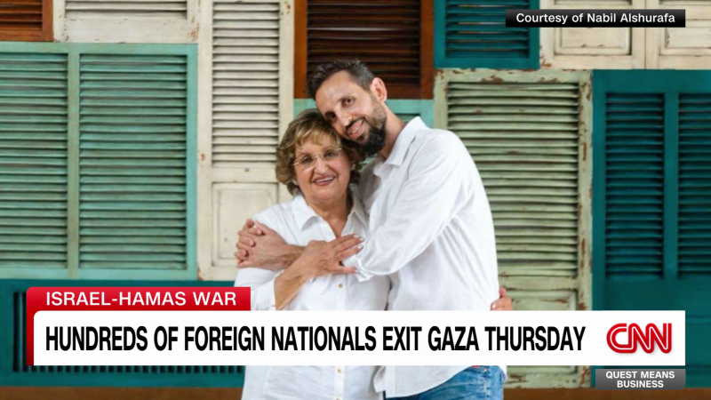 Palestinian-American describes moment he learned his mother left Gaza