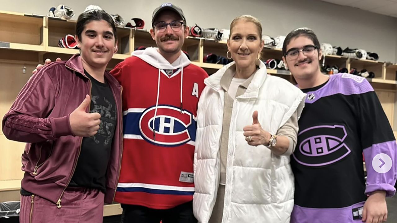My boys and I had such a fun time visiting with the Montreal Canadiens after their hockey game with Vegas Golden Knights in Las Vegas Monday night. They played so well, what a game!! Thank you for meeting us after the game, guys! That was memorable for all of us. Have a great season! - Celine xx...