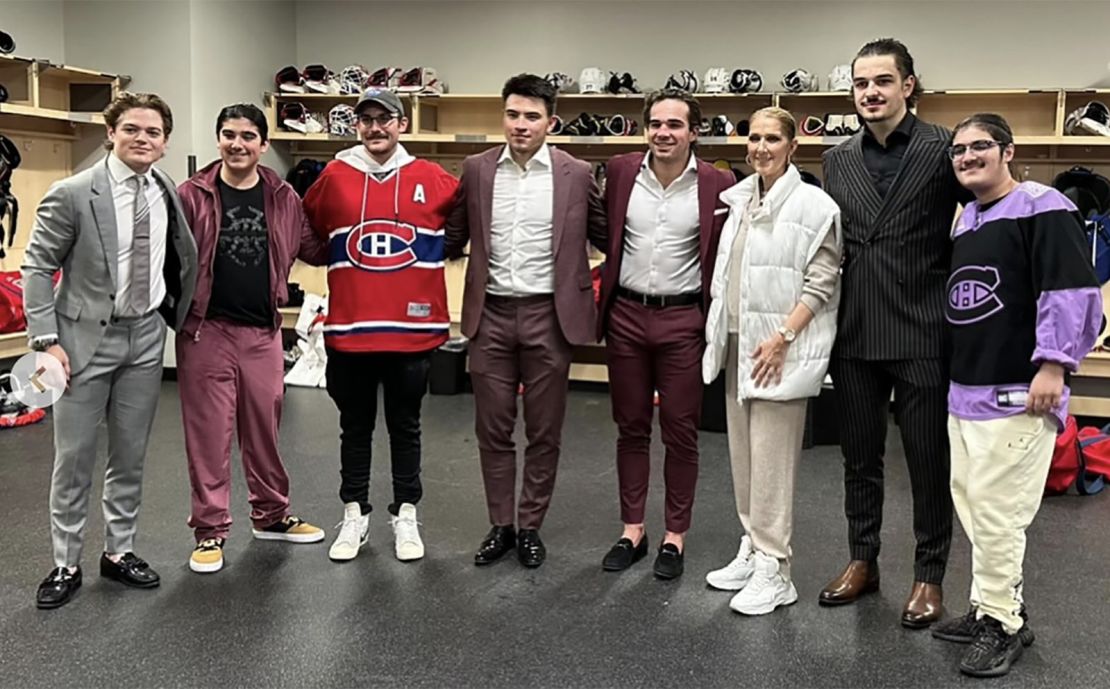 My boys and I had such a fun time visiting with the Montreal Canadiens after their hockey game with Vegas Golden Knights in Las Vegas Monday night. They played so well, what a game!! Thank you for meeting us after the game, guys! That was memorable for all of us. Have a great season! - Celine xx..