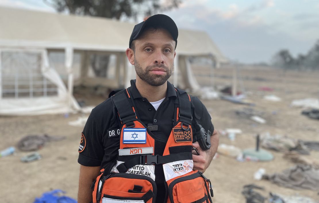 Dr Shlomo Gensler, first responder who saved dozens of lives on Oct 7.