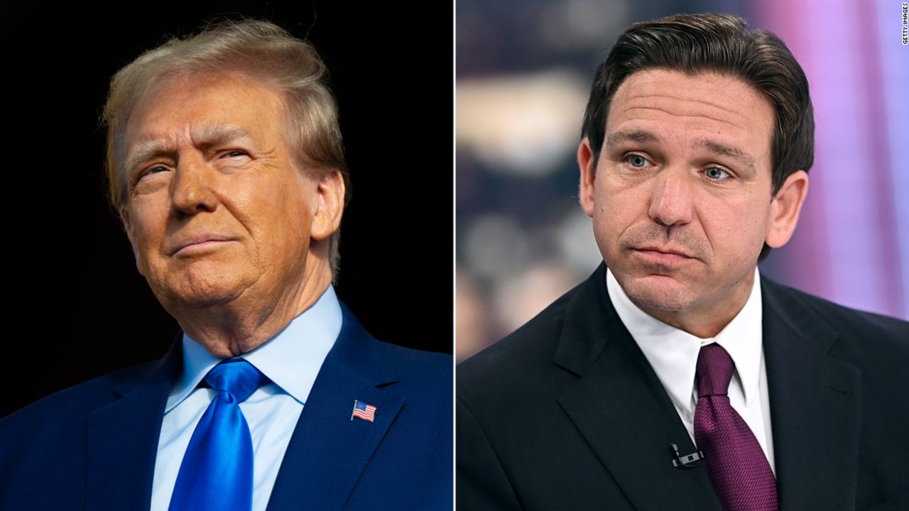 Trumps Efforts To Overshadow Desantis In Florida Take Center Stage Cnn Politics 