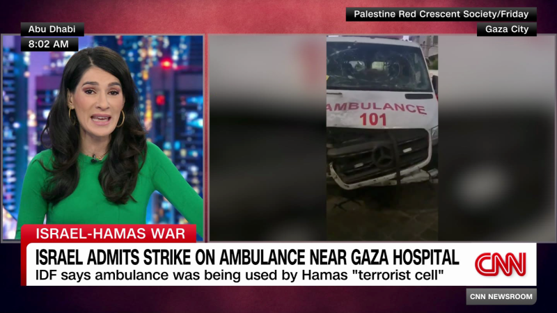 Israel Admits Airstrike On Ambulance Near Hospital That Witnesses Say ...