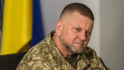 General Valerii Zaluzhnyi, the Commander-in-Chief of the Armed Forces of Ukraine as seen in his office in the building of the General Staff of the Armed Forces of Ukraine in Kyiv, Ukraine on June 28, 2023.