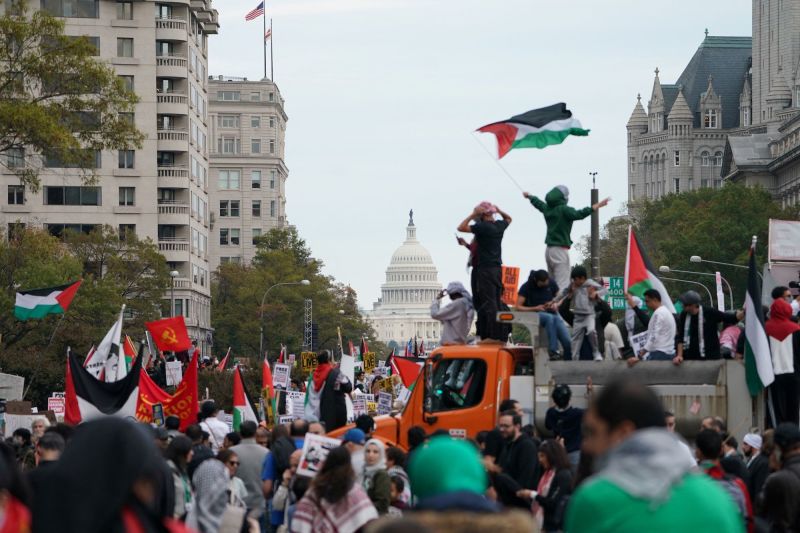 Pro Palestine Protests In DC And Across The US Call For A Ceasefire CNN   231104172629 05 Pro Palestine March Dc 110423 