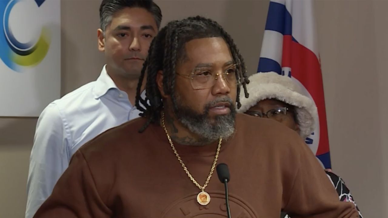 The father of an 11-year-old boy who was killed Friday during a shooting in Cincinnati appeared at a news conference on Sunday alongside city officials.
 
"How many people have to bury their kids, their babies, their loved ones?" said Isaac Davis.