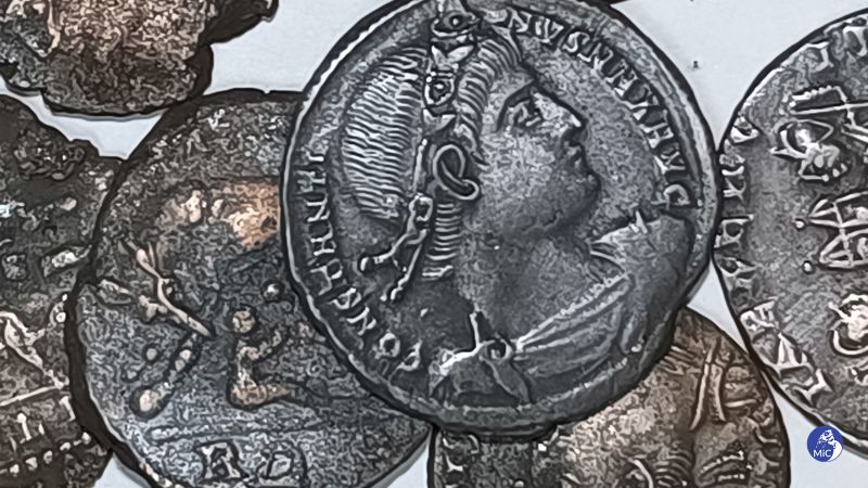 Diver s huge discovery of ancient coins off coast of Sardinia