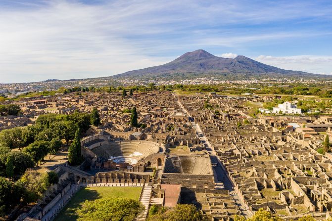 <strong>Pompeii, Italy:</strong> This ancient site is now easier to access thanks to a direct train from Rome every Sunday.
