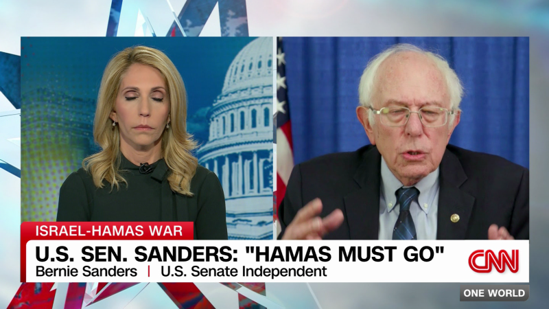 Bernie Sanders ‘ceasefire With Hamas May Not Be Possible Cnn Politics 5332