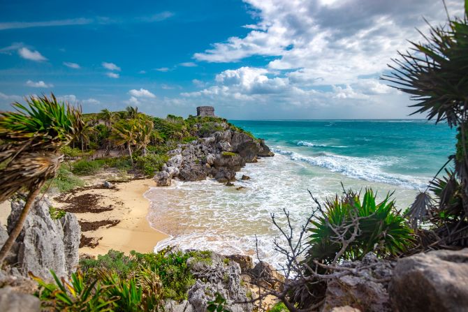 <strong>Yucatan Peninsula, Mexico:</strong> This dreamy stretch of Gulf of Mexico coastline is home to popular vacation spots like Tulum (pictured).