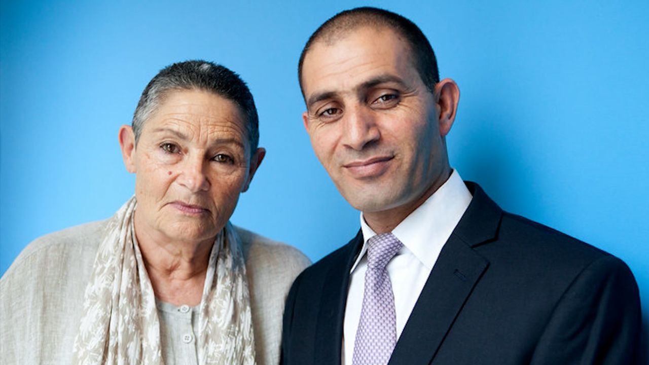 ROBI & BASSAM ISRAELI / PALESTINIAN PARENTS